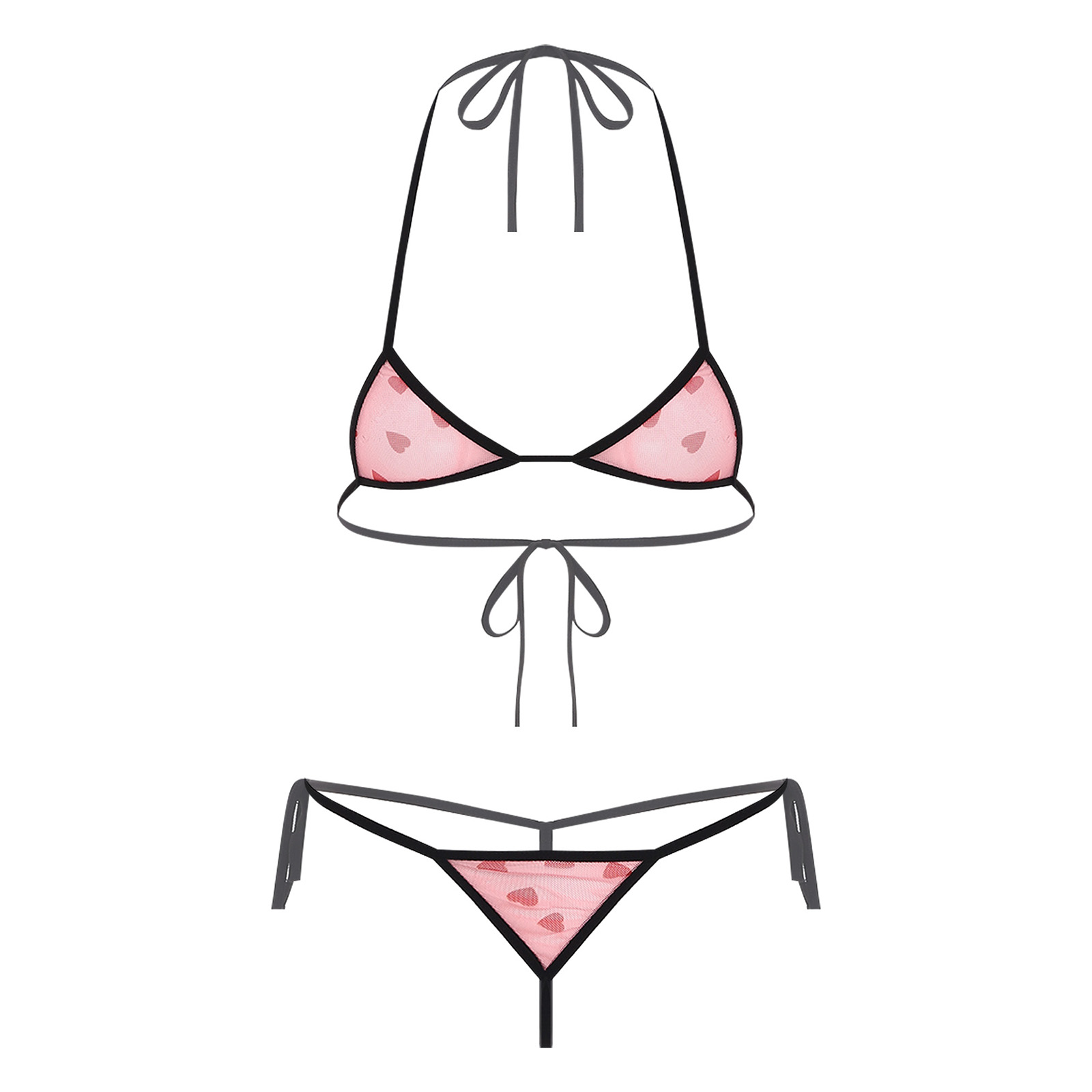 Damen Micro Mini Bikini Dessou – Lace Bralette Set Bewertung und Preis